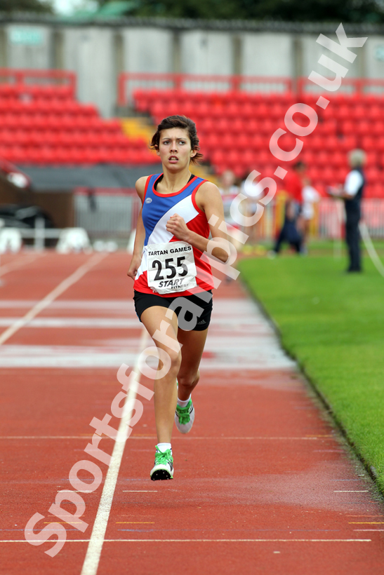 Chelsea Nugent (Carlisle Aspatria), Under-15s 1500 metres, Gateshead Tartan Games